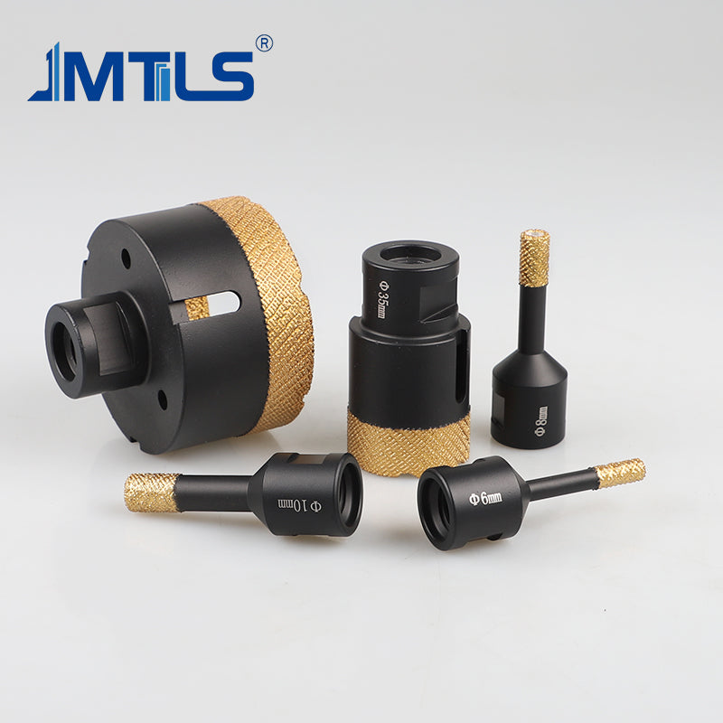 Diamond Drill Bit Set for Bathroom Tile Installation