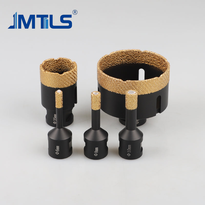Diamond Drill Bit Set for Bathroom Tile Installation