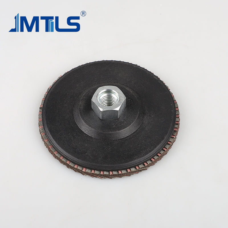4.5-Inch (115 mm) Diamond and Silicon Carbide Flap Disc for Porcelain Tile Edge Grinding