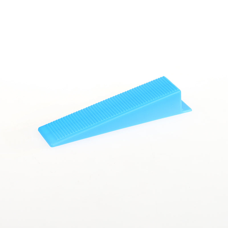 Tile leveling blue wedge