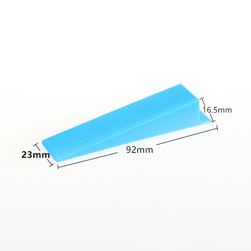 Tile leveling blue wedge